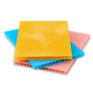 Kringlótt horn pólýkarbónat multiwall blöð